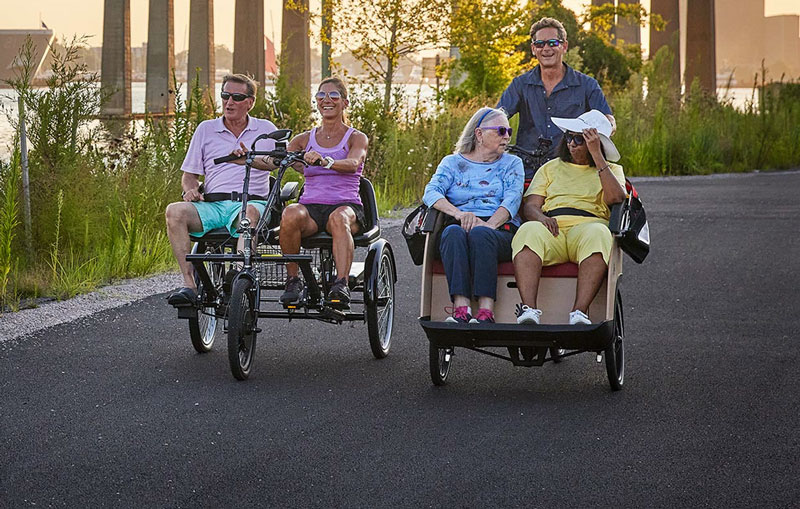 Participants enjoy Spinclusion Rides
