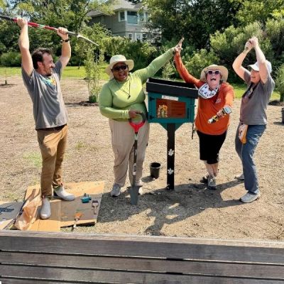Caring, Planting, and Painting! Oh, my!